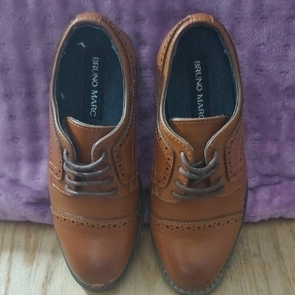 Bruno Marc Boy's Prince-K1 Classic Oxfords Dress Shoes